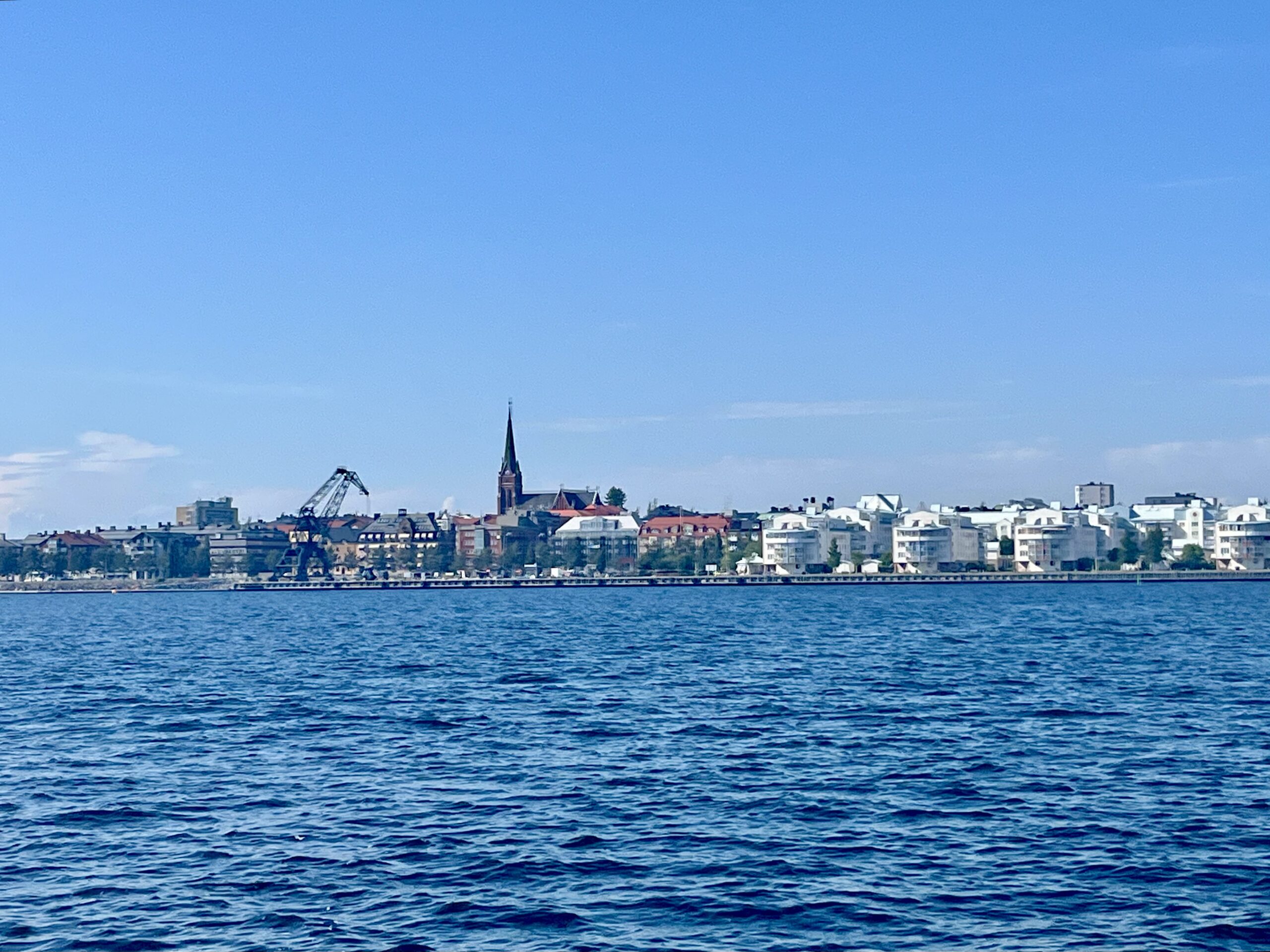 Luleå, das Tor nach Lappland, erreicht