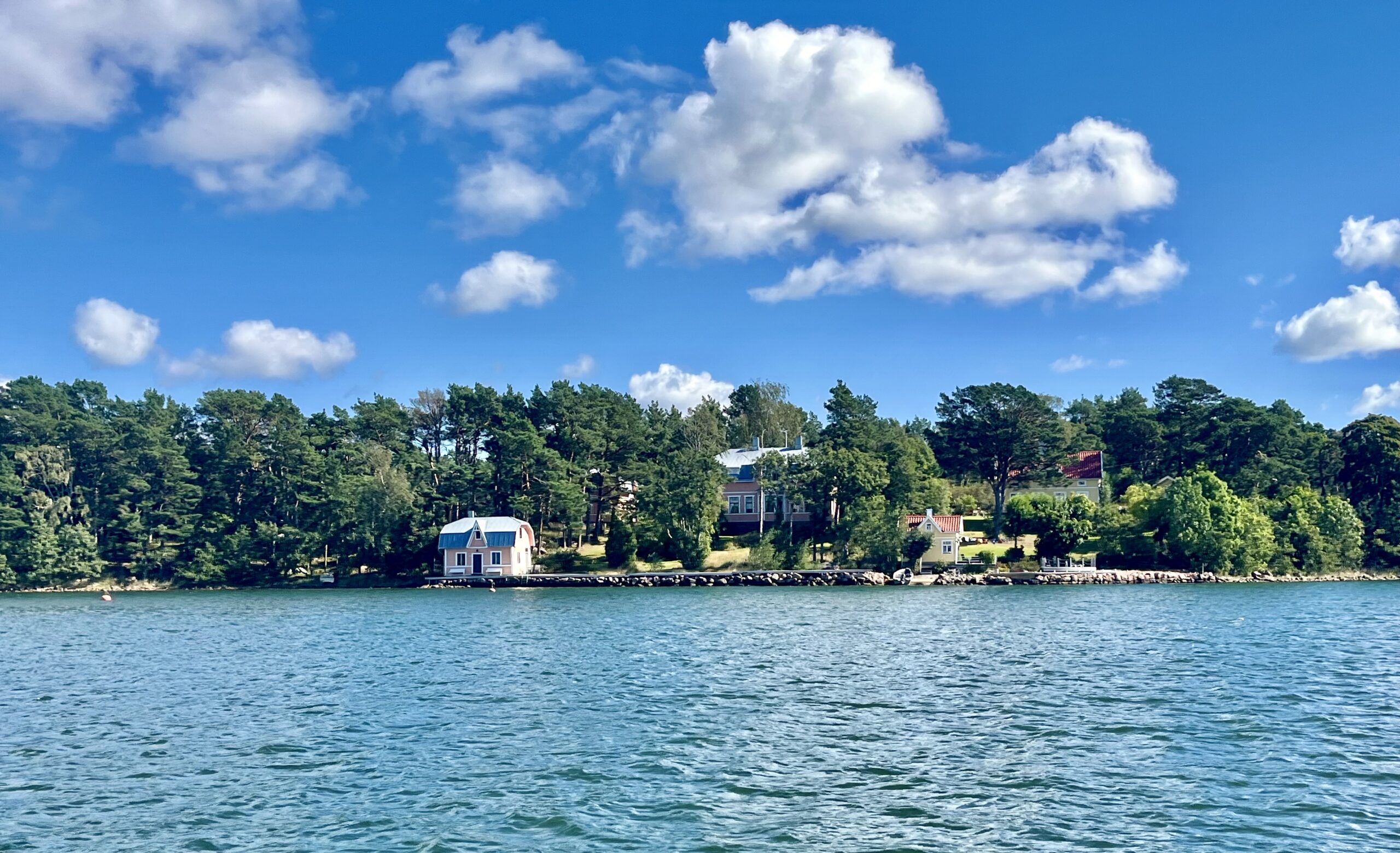 Von Nordost nach Südwest durch Åland gerauscht